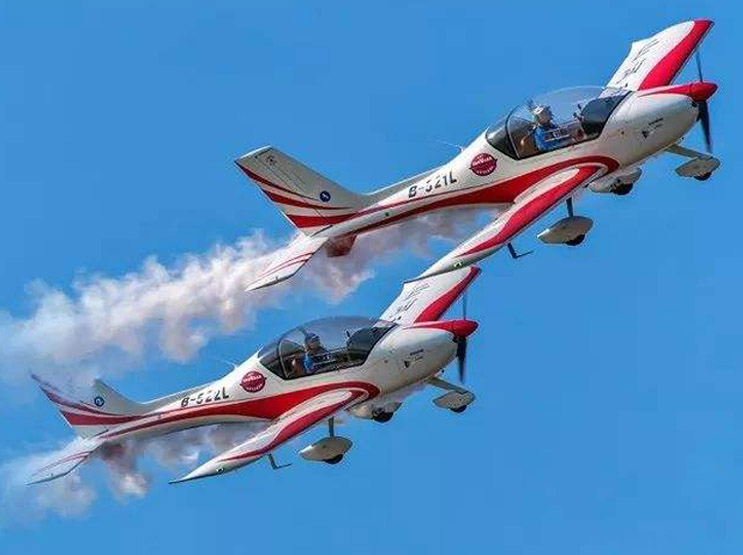 aurora sa60l轻型运动飞机特技飞行体验